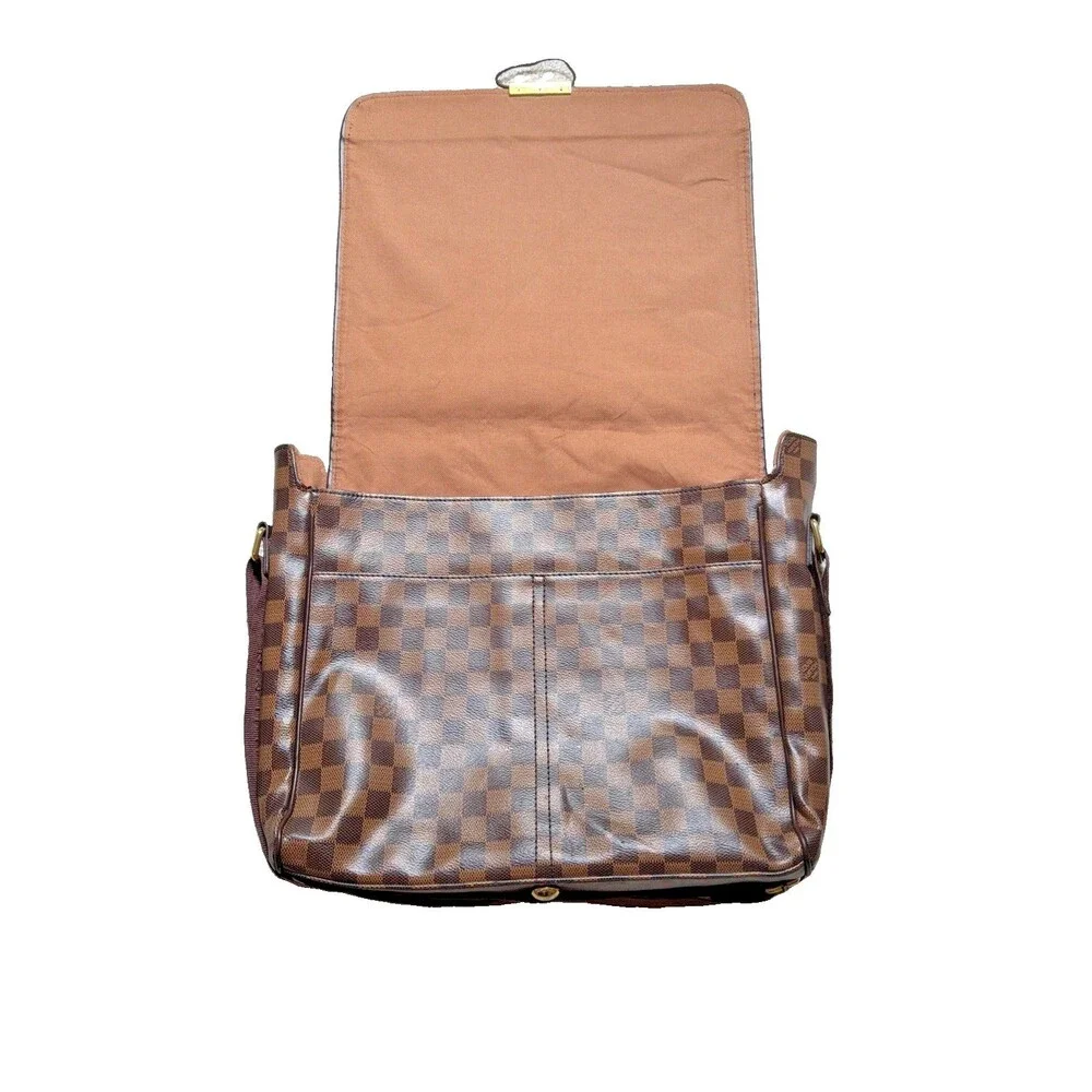 Louis Vuitton Damier Ebene Bastille Messenger Crossbody Bag Vintage Rare